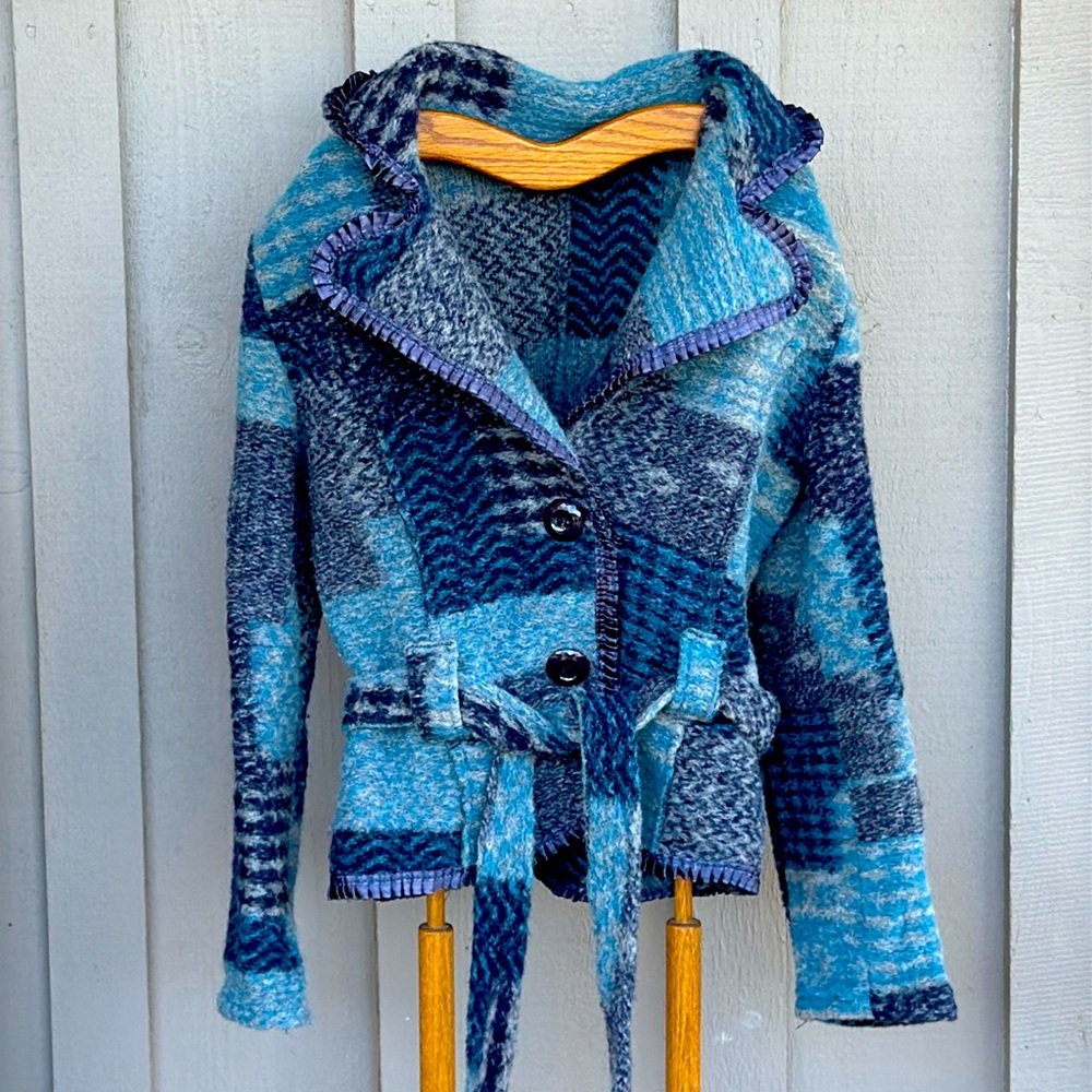 Felt jacket. Made in Italy S